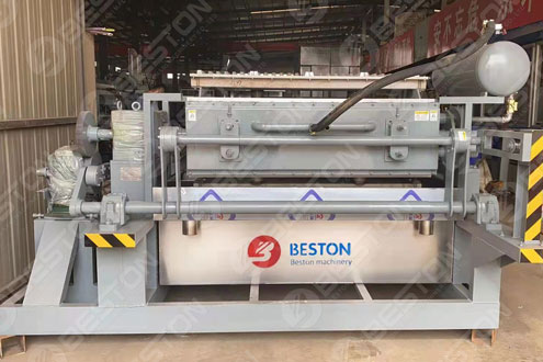 BTF4-4 Beston Egg Tray Machine Shipped to Iraq