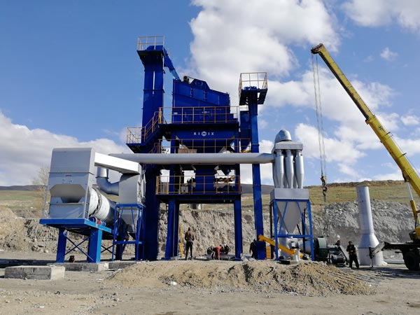 Installing Asphalt Plant